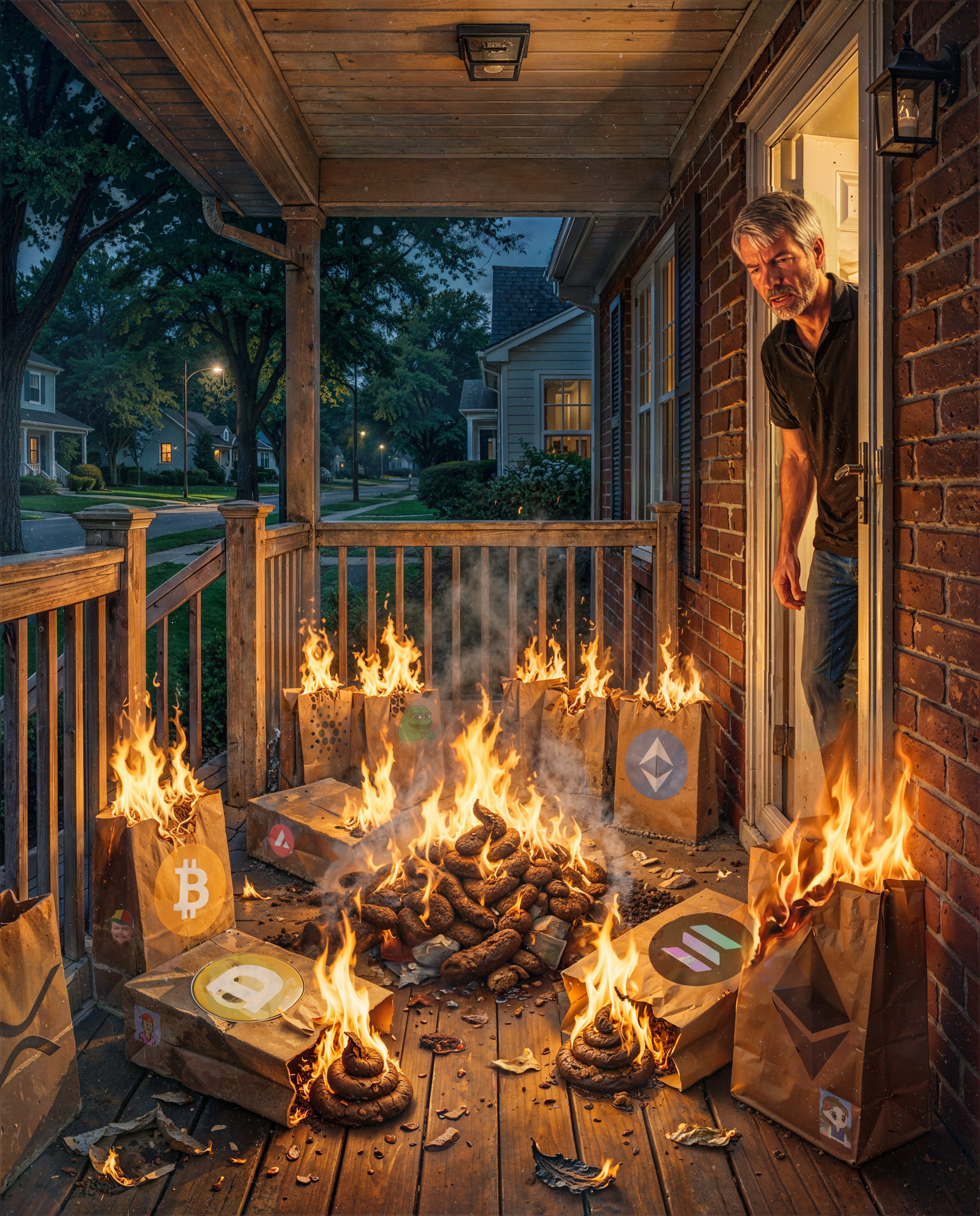 Beeple original - DING-DONG!