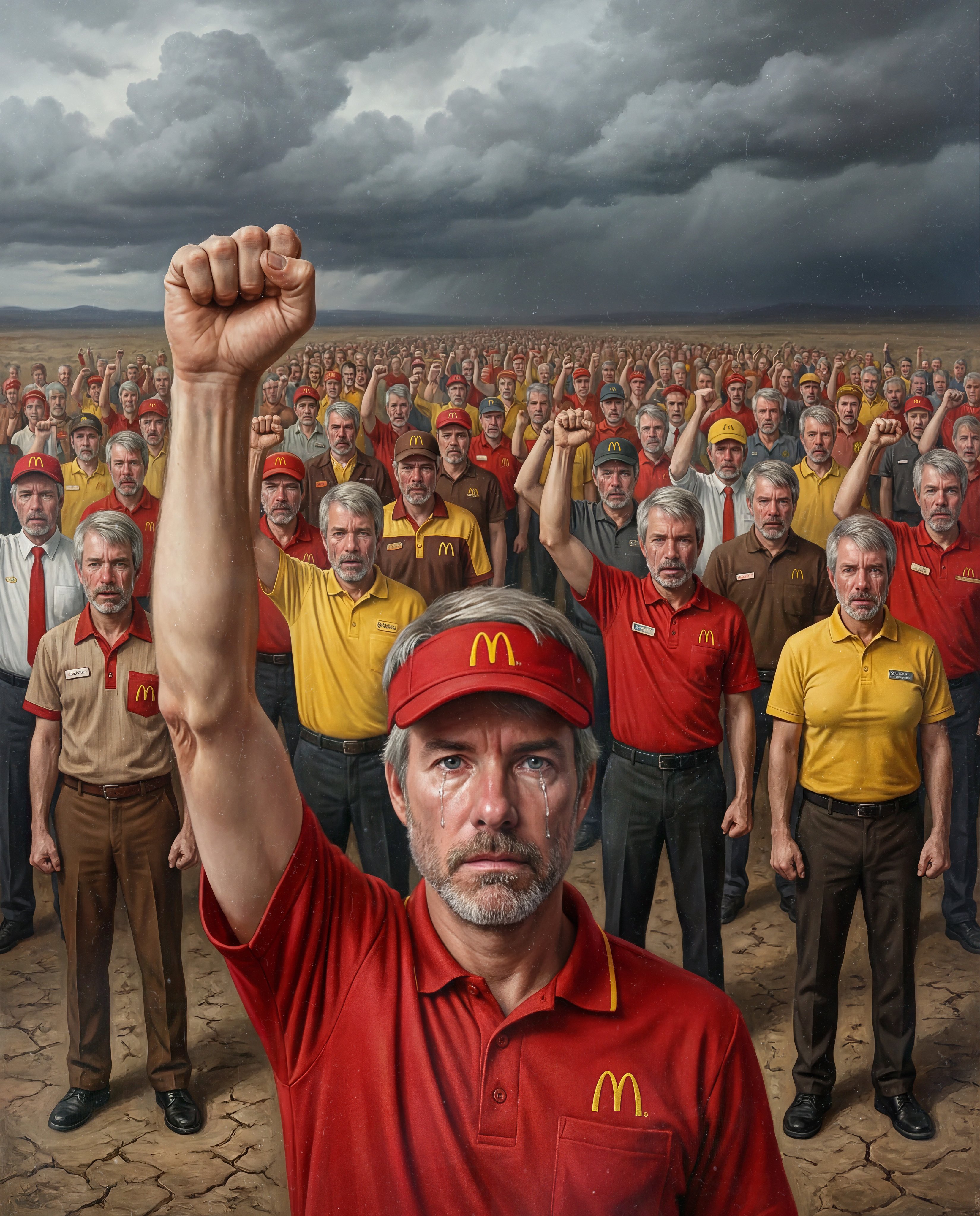 Beeple original - I STAND WITH MICHAEL