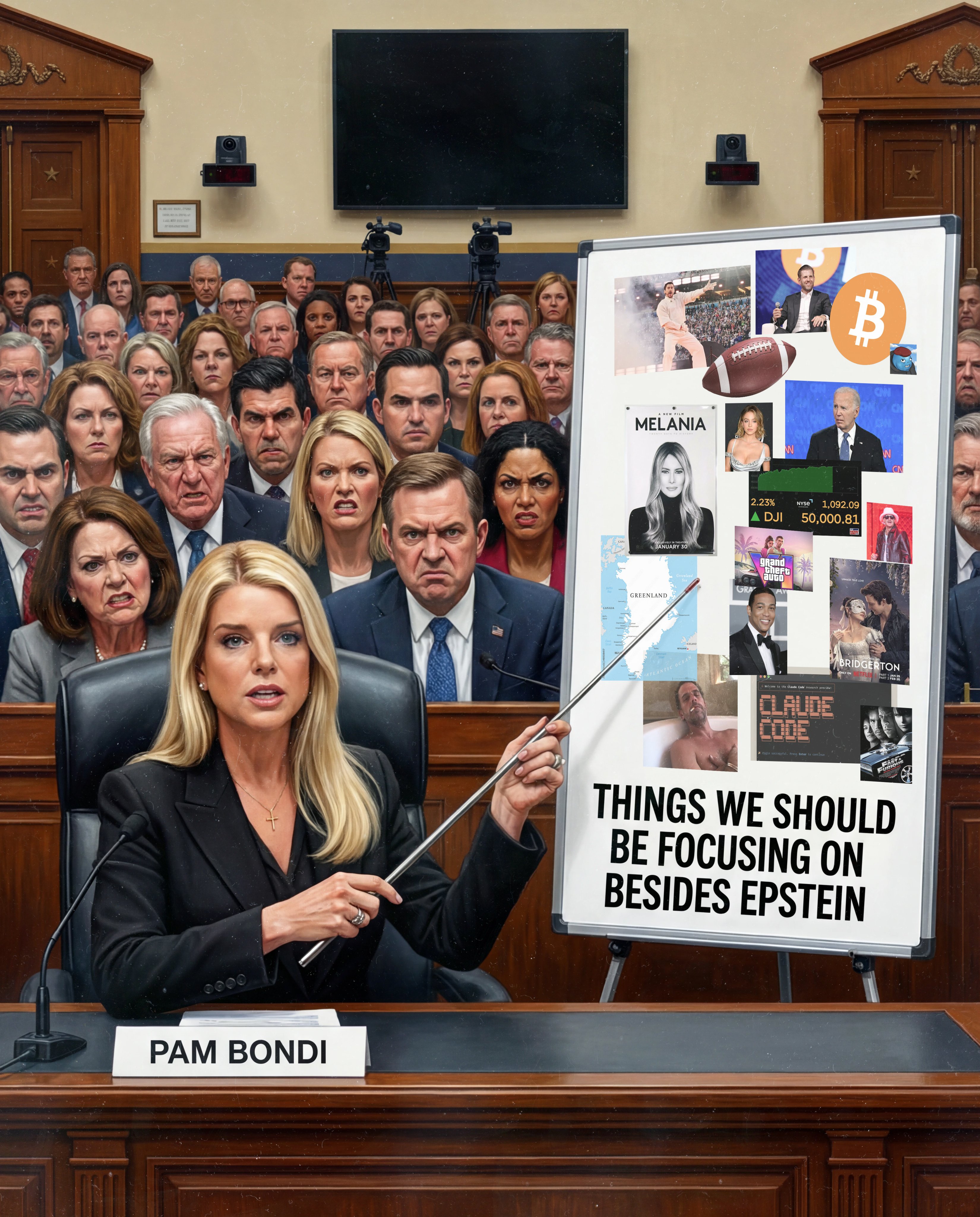 Beeple original - NOTHING TO SEE HERE