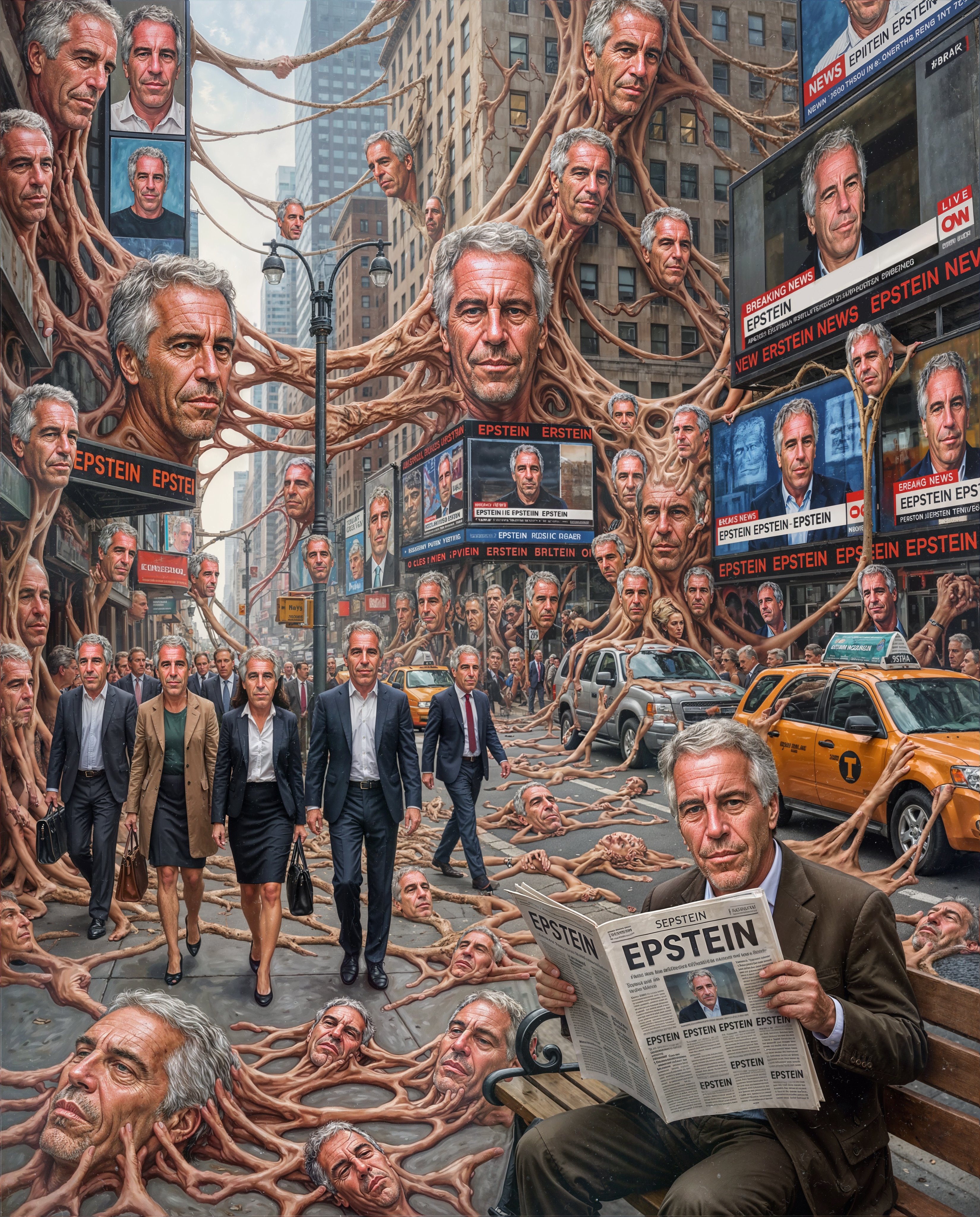 Beeple original - EPSTEIN-MAXXING